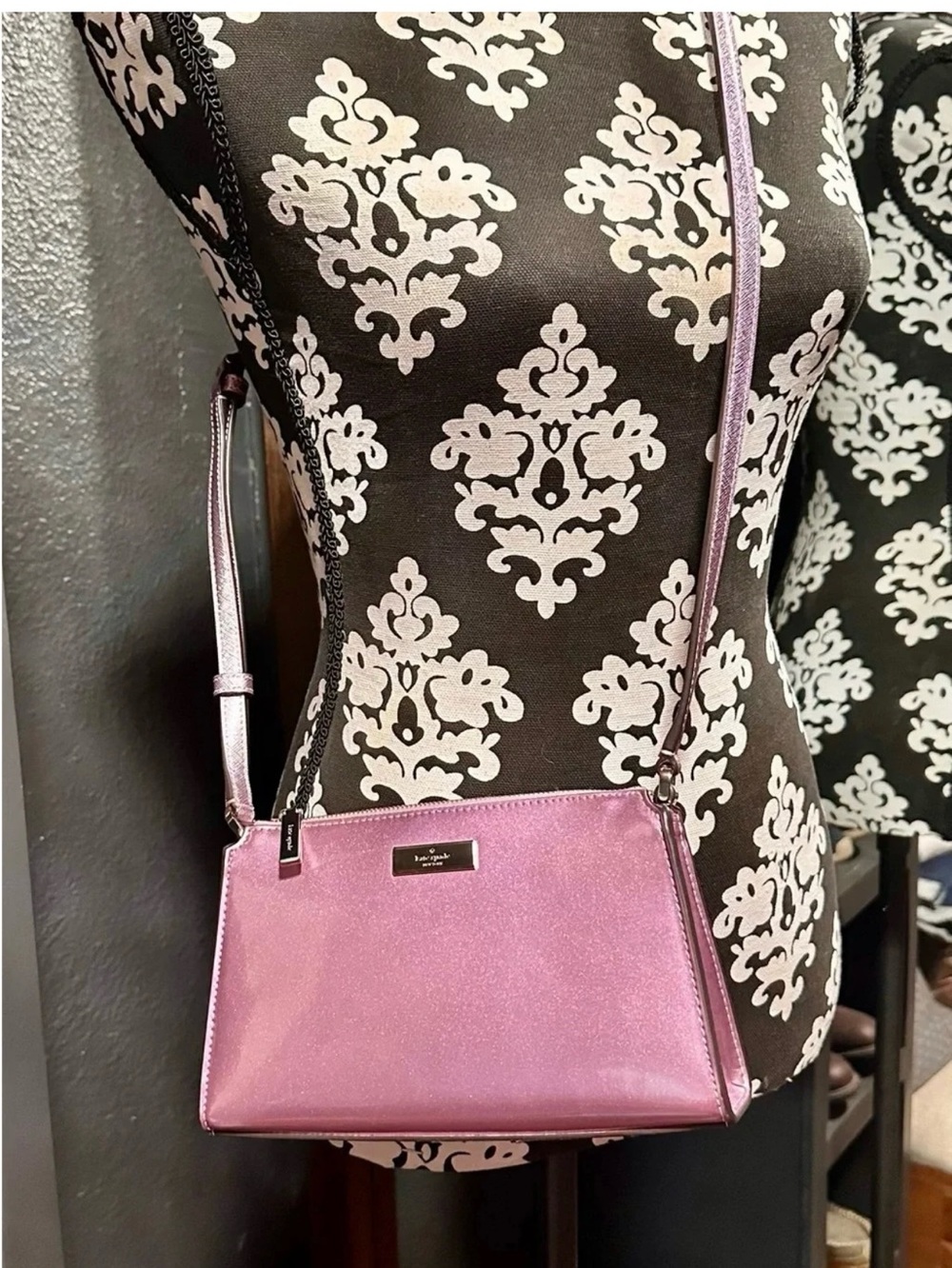 Kenzie Quartz Pink Crossbody Bag - Kate Spade